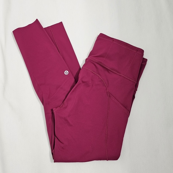 Lululemon Fast and Free High-Rise Crop 23" - Picture 6 of 6